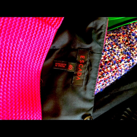 Escada beautiful classy hot pink skirt. 100% authentic in excellent condition - Picture 8 of 12